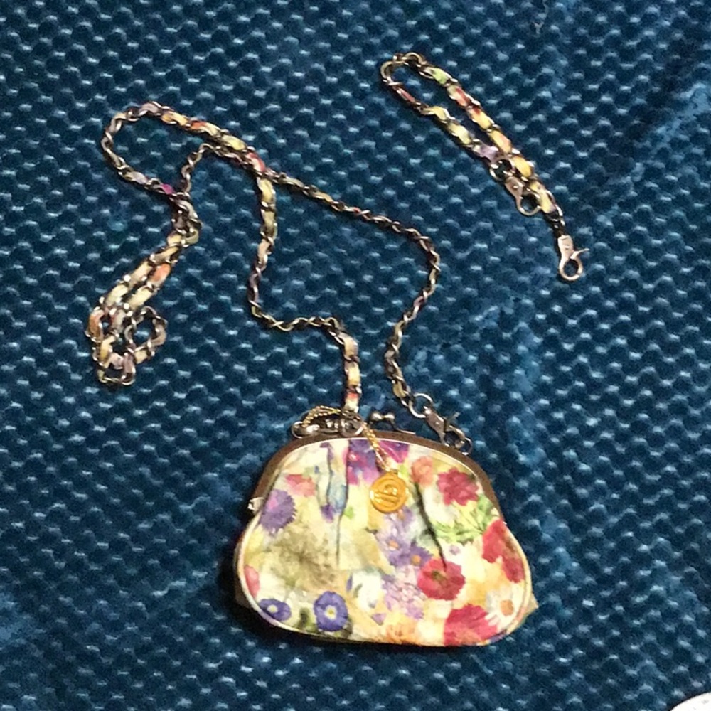 BIG BUDDHA FLORAL PURSE/HANDBAG
